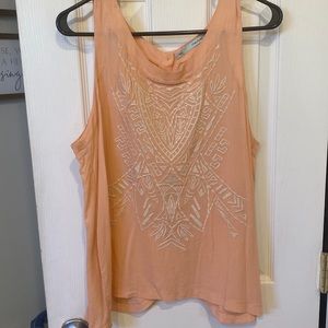 Size large button down back detail